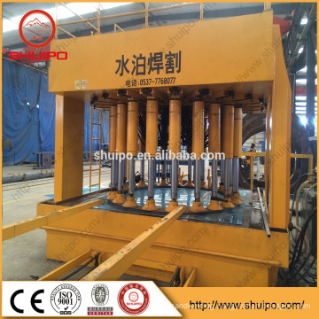 Fuel tank dished end forming machine